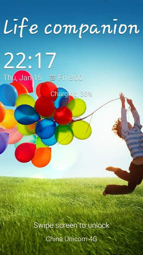 S4 Lensflare Locker स्क्रीनशॉट 1