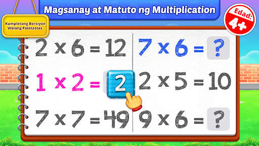 Multiplikasyon matematika laro screenshot 1