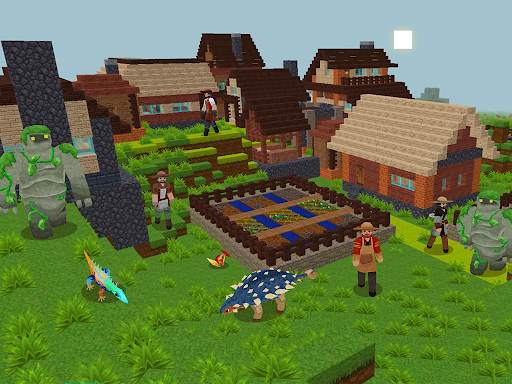 JurassicCraft: Free Block Build & Survival Craft screenshot 20