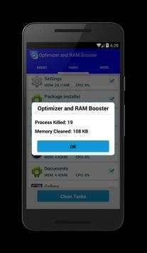 Optimizer and Ram Booster 5 تصوير الشاشة