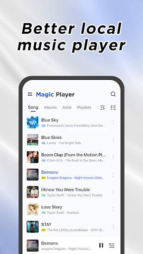 Magic Music Player screenshot 1