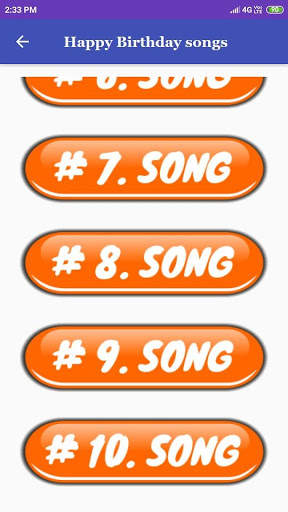 Happy birthday song for kids screenshot 4