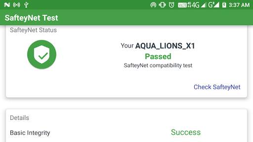 SafetyNet Checker screenshot 5