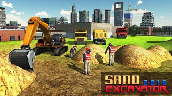 Sand Excavator Simulator 2016 screenshot 4