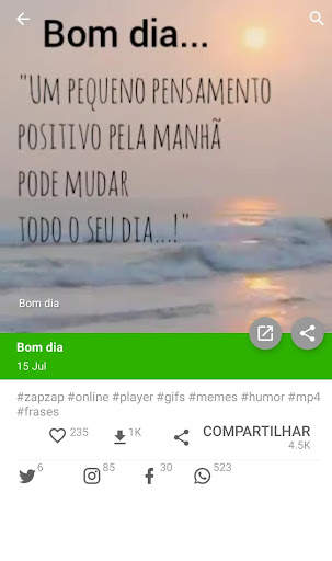 Imagens, Frases, Gifs e Vídeos screenshot 1
