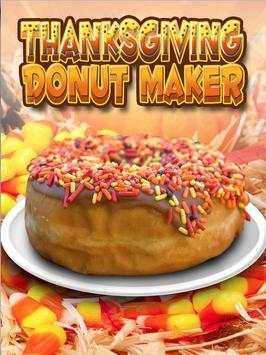 Thanksgiving Donut Maker Baker - Cook & Make Candy screenshot 5
