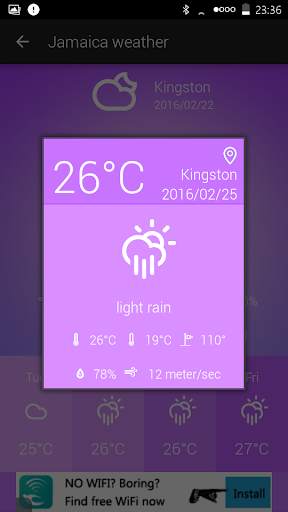 Jamaica Weather screenshot 4