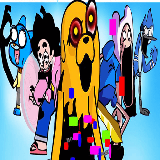 Finn Pibby Vs Gumball FNF Mod icon