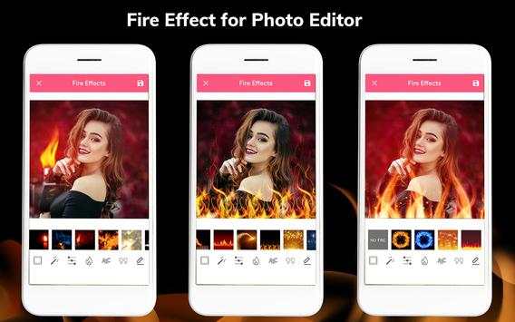 Fire Effect Photo Editor - Flame Photo Editor screenshot 2
