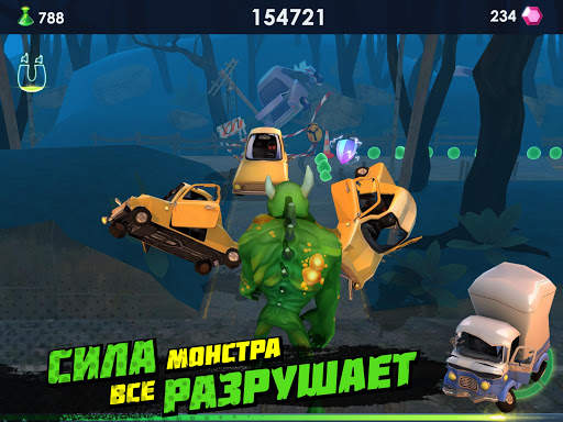 Zombie Run 2 - Замок Монстра Игры Бегалки скриншот 9