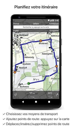 Topo GPS Suisse screenshot 5