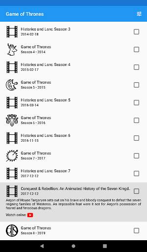 Episode Guide for Game of Thrones screenshot 6