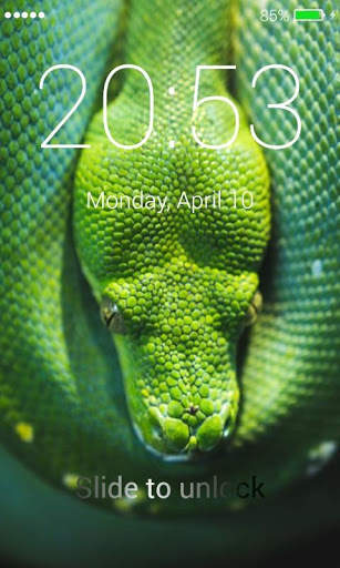 Snake Lock Screen screenshot 4