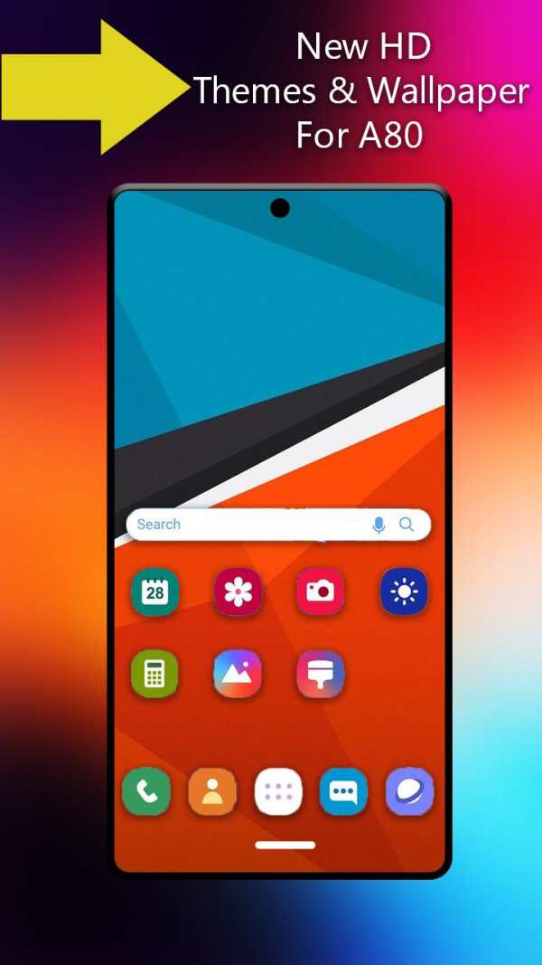 Theme for Samsung A80: Samsung A80 launchers screenshot 4