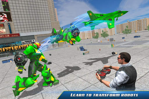 Robot furtif transformant des jeux de voiture screenshot 2
