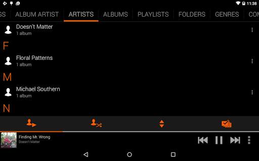 Dark Orange Theme screenshot 10