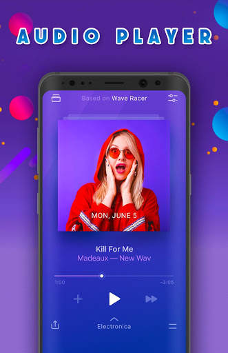 Audio Player  - Music Player With Equalizer screenshot 3