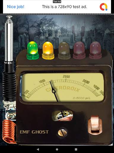 Hantu pendeteksi simulator screenshot 7