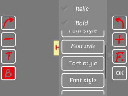 Sticker on wallpaper screenshot 2