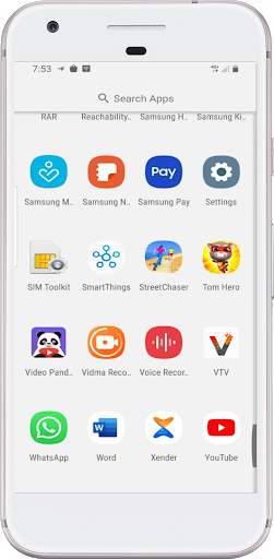 Pace launcher screenshot 1
