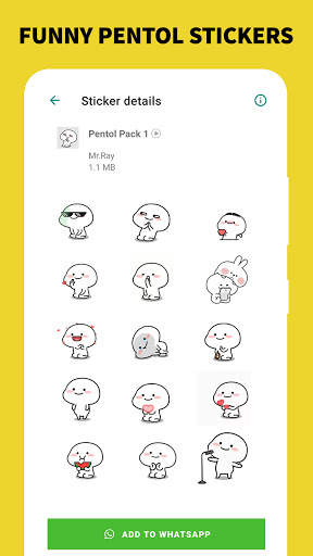 Pentol Animated Stickers screenshot 3