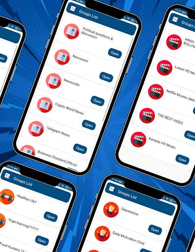 Telegram Group Links App screenshot 4