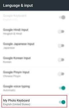 My Photo Keyboard screenshot 2
