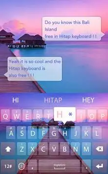 Bali island for Hitap Keyboard screenshot 2
