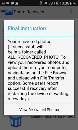 Photo Recovery screenshot 4