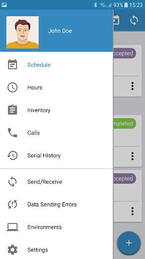 Infor LN Mobile Service screenshot 2
