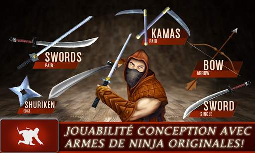 Ninja Guerrier Assassin 3D screenshot 2