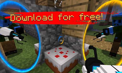 Portal gun mod for Minecraft PE 🌌 screenshot 2