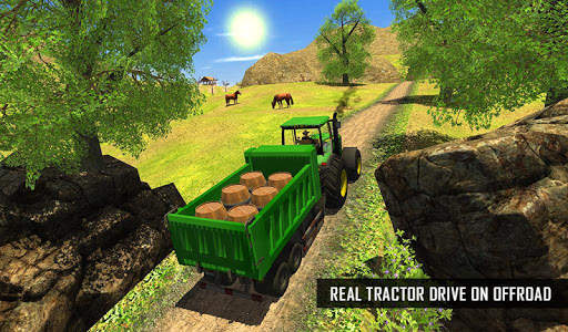 Real Offroad Farm Tractor Driving : Driving Game screenshot 9