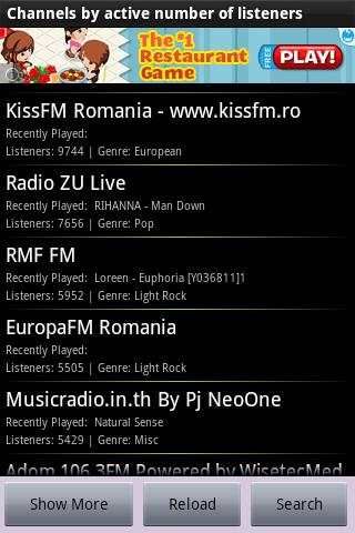 Internet Radio screenshot 3