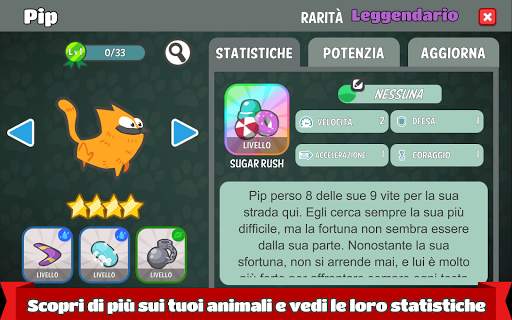Pets Race - Gioco Multiplayer PvP Online di Corsa screenshot 6
