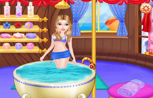 Princess Swimming Pool Fun screenshot 2