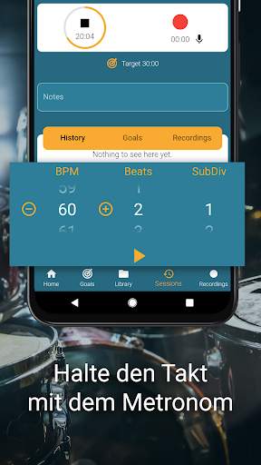 Instrumentive Musikapp Logbuch screenshot 5