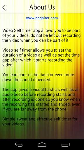 Video Self Timer screenshot 7