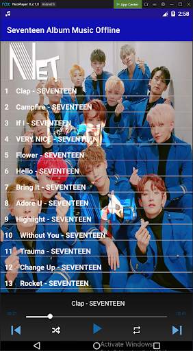 Seventeen Album Music Offline screenshot 3