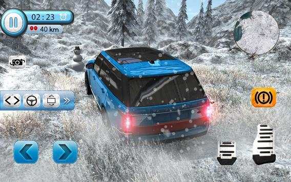 Offroad Rover Snow Driving screenshot 17