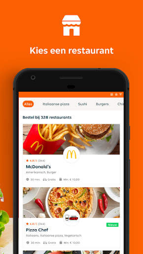 Thuisbezorgd.nl - Online eten bestellen screenshot 2