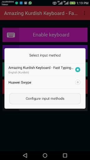 Amazing Kurdish Keyboard - Fast Typing Board screenshot 3