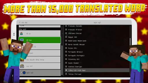 Vietnamese Language Minecraft screenshot 2