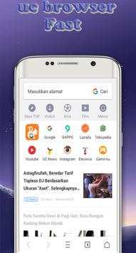 Tips For uc Browser Fast screenshot 2