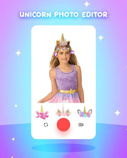 Unicorn Photo Editor - Glitter Unicorn Stickers 2 تصوير الشاشة
