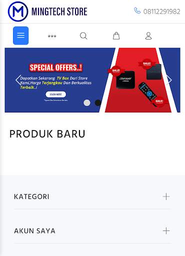 Ming Tech Store screenshot 1