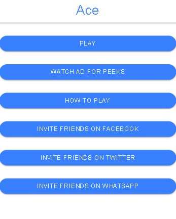Ace - Card Game screenshot 1
