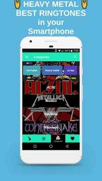 Heavy Metal Ringtones 1 تصوير الشاشة