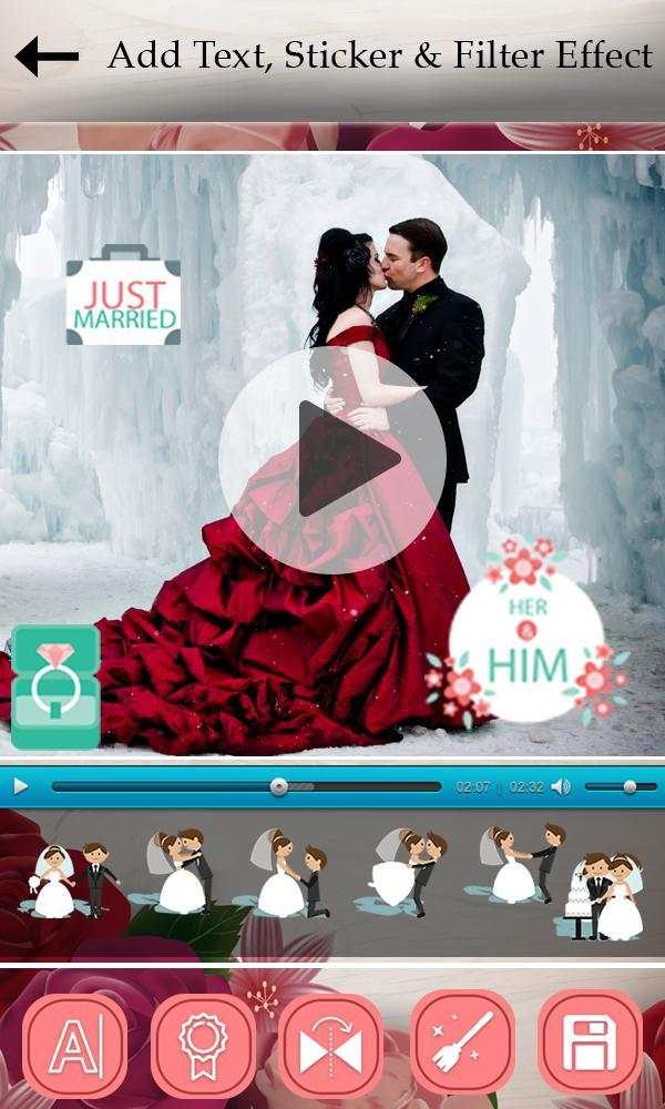 Wedding Photo to Video Maker screenshot 3