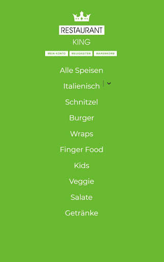 Restaurant King - Essen bestellen скриншот 7